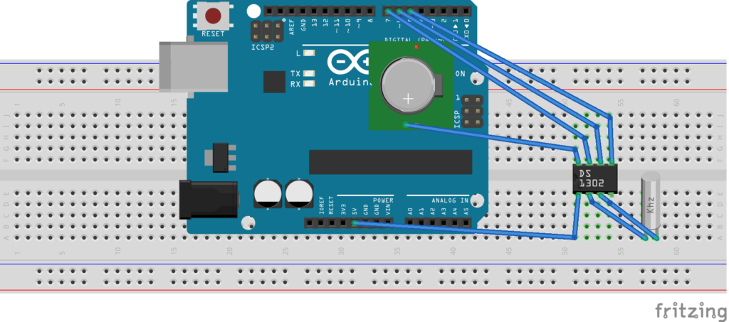 Real time clock with DS1302 - Digital Lab