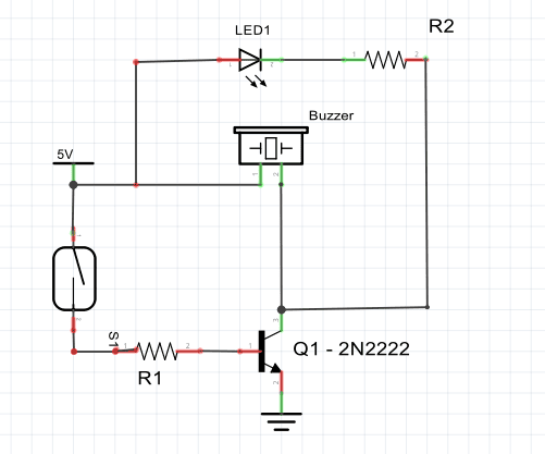 Door Alarm v1 - ON when closed, Off when Open