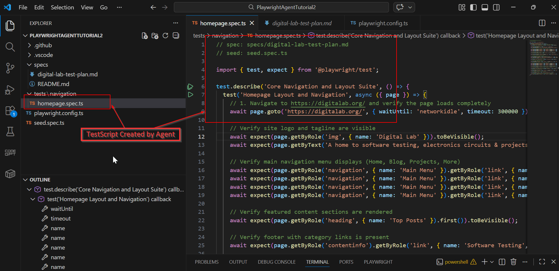 Playwright Test Scripts