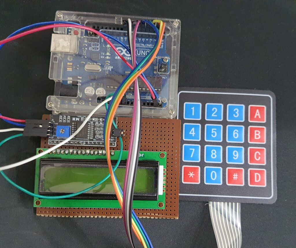 keypads with Arduino connections